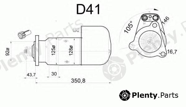  DELCO REMY part 19024077 Starter
