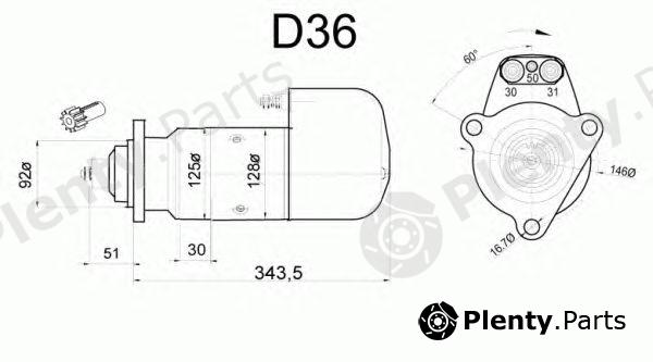  DELCO REMY part 19024186 Starter