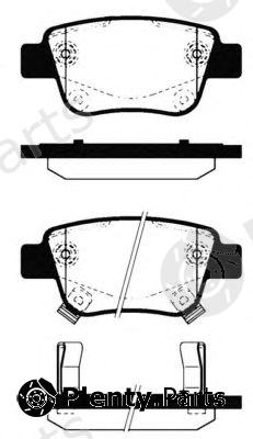  NK part 224563 Brake Pad Set, disc brake