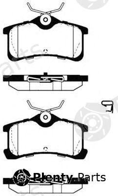  NK part 224564 Brake Pad Set, disc brake