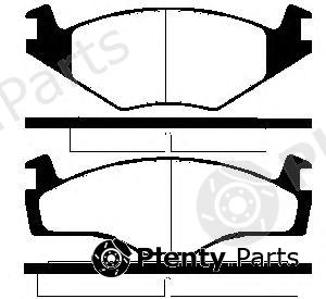  NK part 224716 Brake Pad Set, disc brake