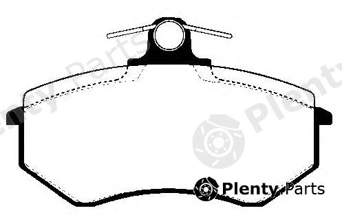  NK part 224720 Brake Pad Set, disc brake