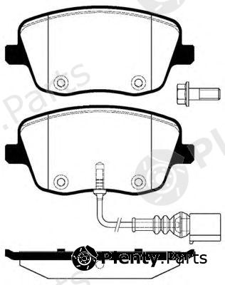  NK part 224779 Brake Pad Set, disc brake