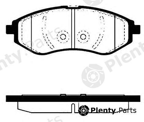  NK part 225007 Brake Pad Set, disc brake