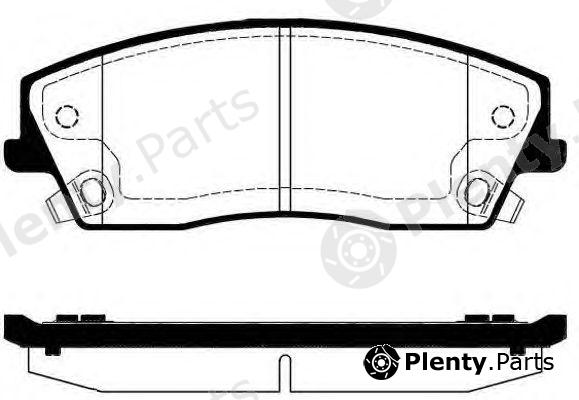  NK part 229325 Brake Pad Set, disc brake