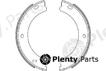  NK part 2737522 Brake Shoe Set, parking brake