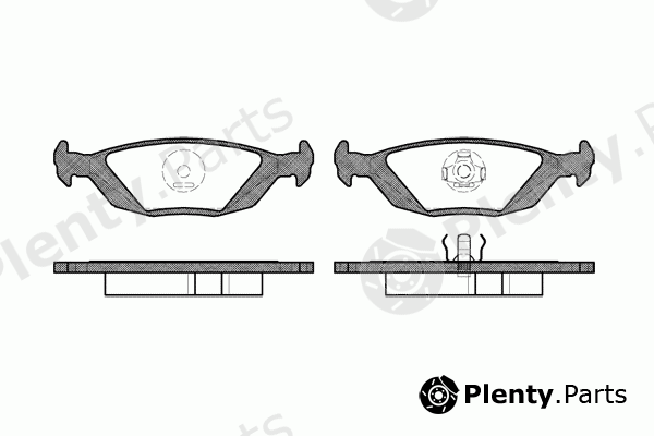  ROADHOUSE part 2155.20 (215520) Brake Pad Set, disc brake