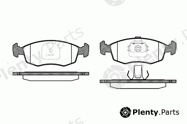  ROADHOUSE part 2172.10 (217210) Brake Pad Set, disc brake