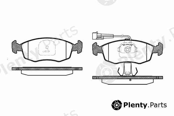  ROADHOUSE part 2172.12 (217212) Brake Pad Set, disc brake