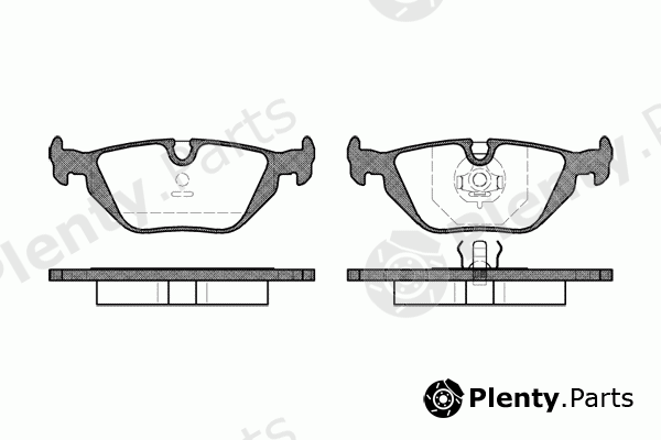  ROADHOUSE part 2265.30 (226530) Brake Pad Set, disc brake