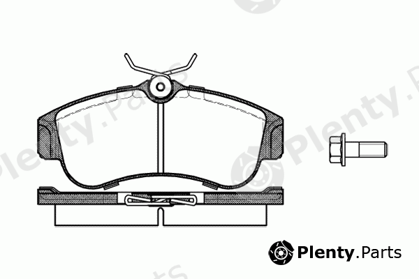  ROADHOUSE part 2320.00 (232000) Brake Pad Set, disc brake