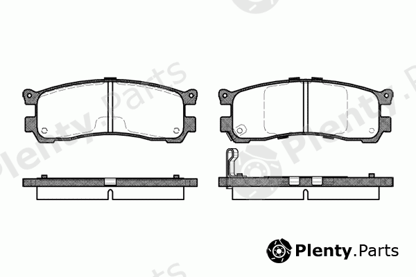  ROADHOUSE part 2399.21 (239921) Brake Pad Set, disc brake