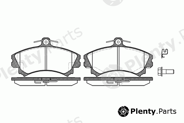  ROADHOUSE part 2590.02 (259002) Brake Pad Set, disc brake