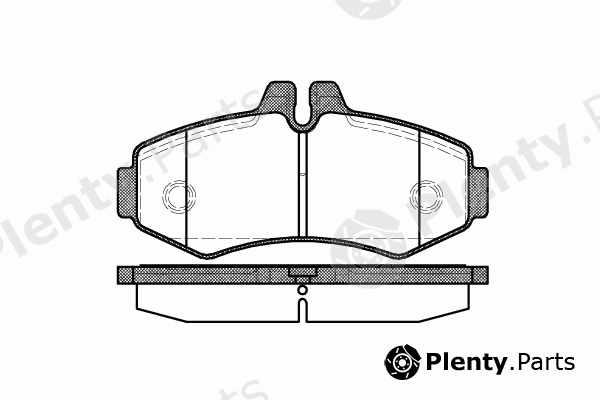  ROADHOUSE part 2701.00 (270100) Brake Pad Set, disc brake
