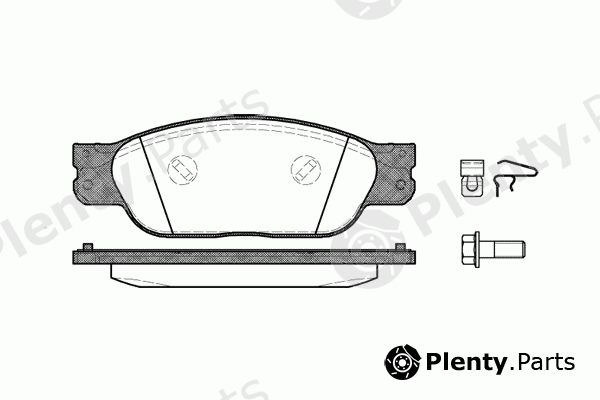  ROADHOUSE part 2731.00 (273100) Brake Pad Set, disc brake