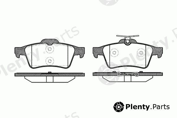  ROADHOUSE part 2842.20 (284220) Brake Pad Set, disc brake