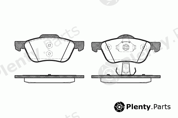  ROADHOUSE part 2844.00 (284400) Brake Pad Set, disc brake