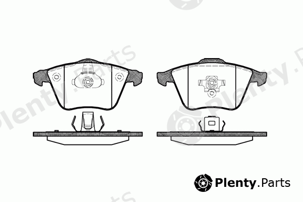  ROADHOUSE part 2964.20 (296420) Brake Pad Set, disc brake