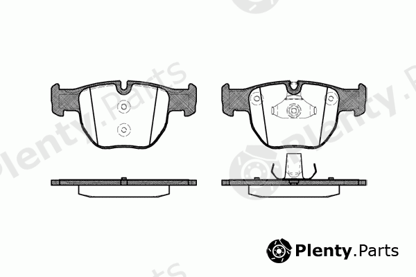  ROADHOUSE part 2979.00 (297900) Brake Pad Set, disc brake