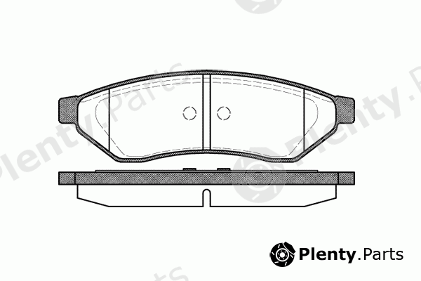  ROADHOUSE part 21049.00 (2104900) Brake Pad Set, disc brake