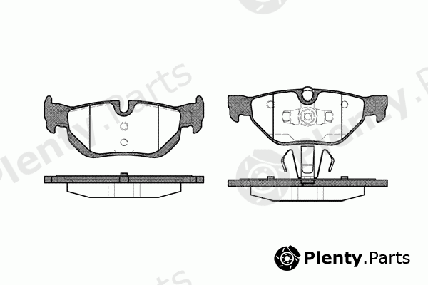  ROADHOUSE part 21145.00 (2114500) Brake Pad Set, disc brake