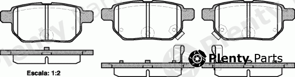  ROADHOUSE part 21286.02 (2128602) Brake Pad Set, disc brake