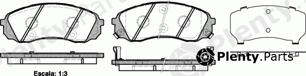  ROADHOUSE part 21291.02 (2129102) Brake Pad Set, disc brake