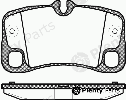  ROADHOUSE part 21369.00 (2136900) Brake Pad Set, disc brake