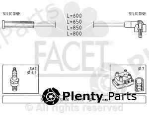  FACET part 4.9007 (49007) Ignition Cable Kit