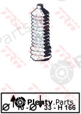  TRW part JBE162 Bellow Set, steering