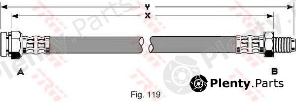 TRW part PHB182 Brake Hose
