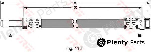 TRW part PHB259 Brake Hose