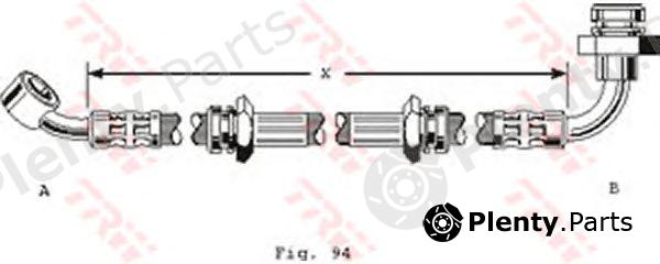  TRW part PHD172 Brake Hose