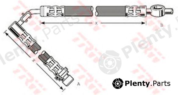  TRW part PHD257 Brake Hose
