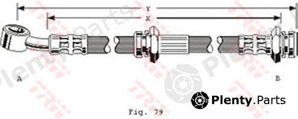  TRW part PHD293 Brake Hose