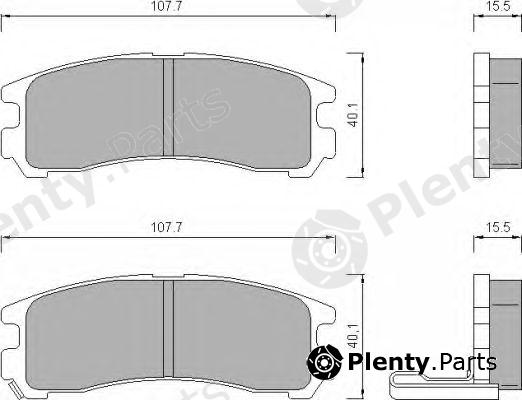  ROULUNDS BRAKING part 479481 Brake Pad Set, disc brake