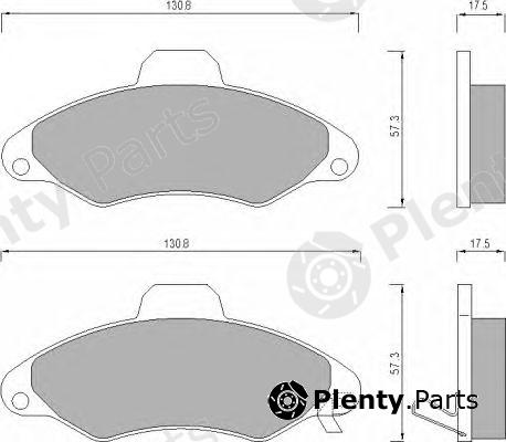  ROULUNDS BRAKING part 666981 Brake Pad Set, disc brake