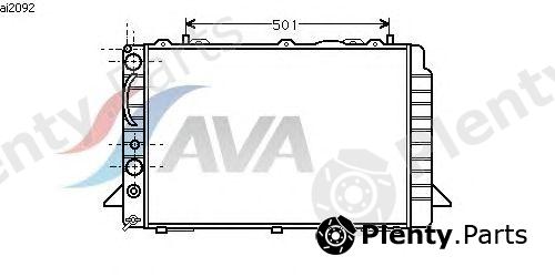  AVA QUALITY COOLING part AI2092 Radiator, engine cooling