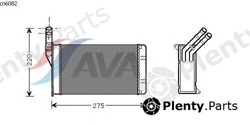  AVA QUALITY COOLING part CN6082 Heat Exchanger, interior heating