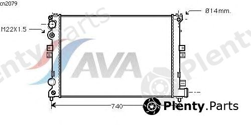  AVA QUALITY COOLING part CNA2079 Radiator, engine cooling