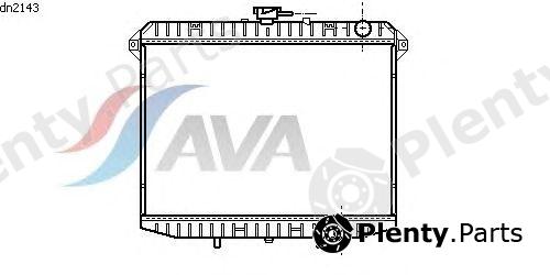  AVA QUALITY COOLING part DN2143 Radiator, engine cooling
