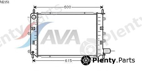  AVA QUALITY COOLING part FD2151 Radiator, engine cooling