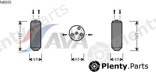 AVA QUALITY COOLING part HDD103 Dryer, air conditioning