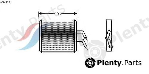  AVA QUALITY COOLING part KA6044 Heat Exchanger, interior heating