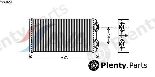  AVA QUALITY COOLING part MNA6029 Heat Exchanger, interior heating