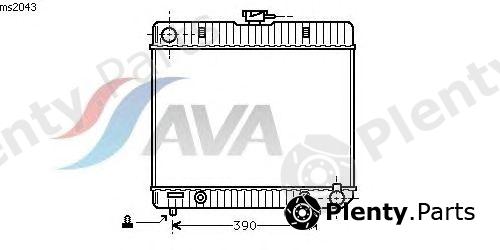  AVA QUALITY COOLING part MS2043 Radiator, engine cooling