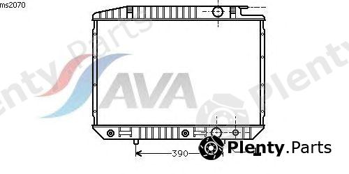  AVA QUALITY COOLING part MS2070 Radiator, engine cooling