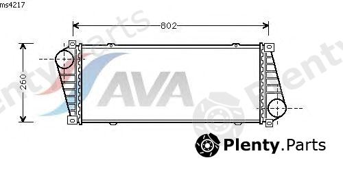  AVA QUALITY COOLING part MS4217 Intercooler, charger