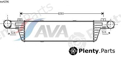  AVA QUALITY COOLING part MS4296 Intercooler, charger