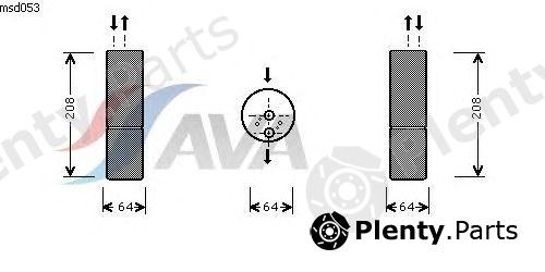  AVA QUALITY COOLING part MSD053 Dryer, air conditioning